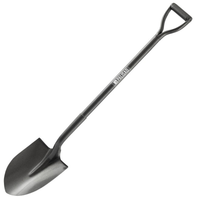 SHOVEL WITH METALLIC HANDLE 225X295X1150 mm.