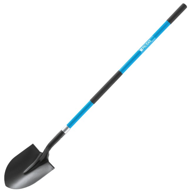 SHOVEL WITH PLASTIC HANDLE 215X295X1480 mm.