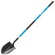 SHOVEL WITH PLASTIC HANDLE 215X295X1480 mm.